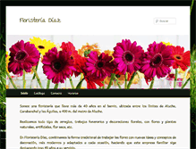 Tablet Screenshot of floristeriadiazmadrid.com